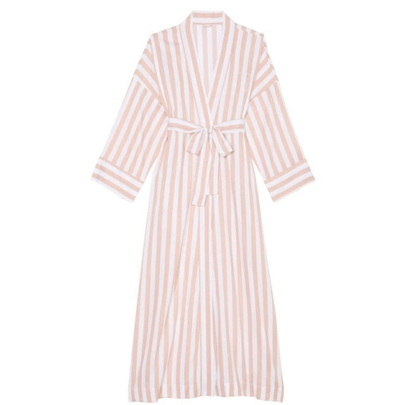 Victoria's Secret Other - Victoria Secret Modal Cotton Long Robe Size M/L NWT